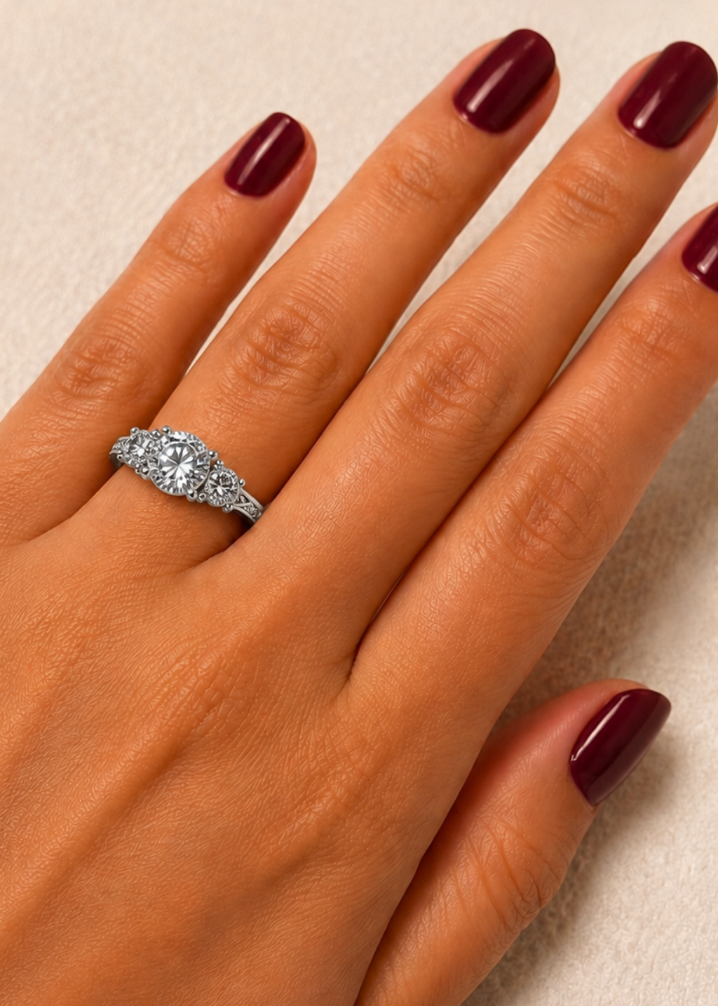 Classic Sparkling Women’s Women’s Ring