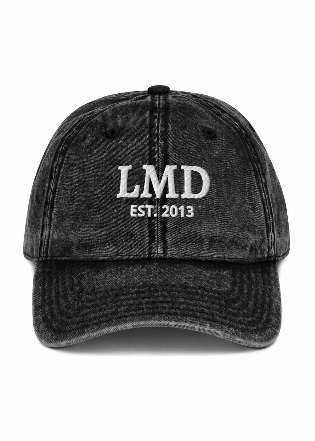 Lamond-G Grey Washed Jeans Cap