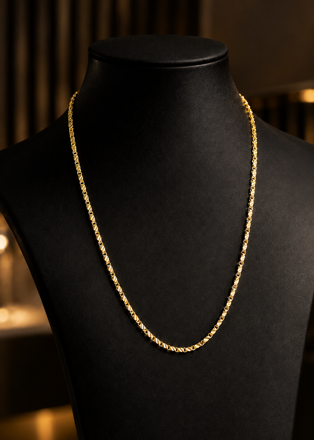 18K Gold Chain (Unisex)