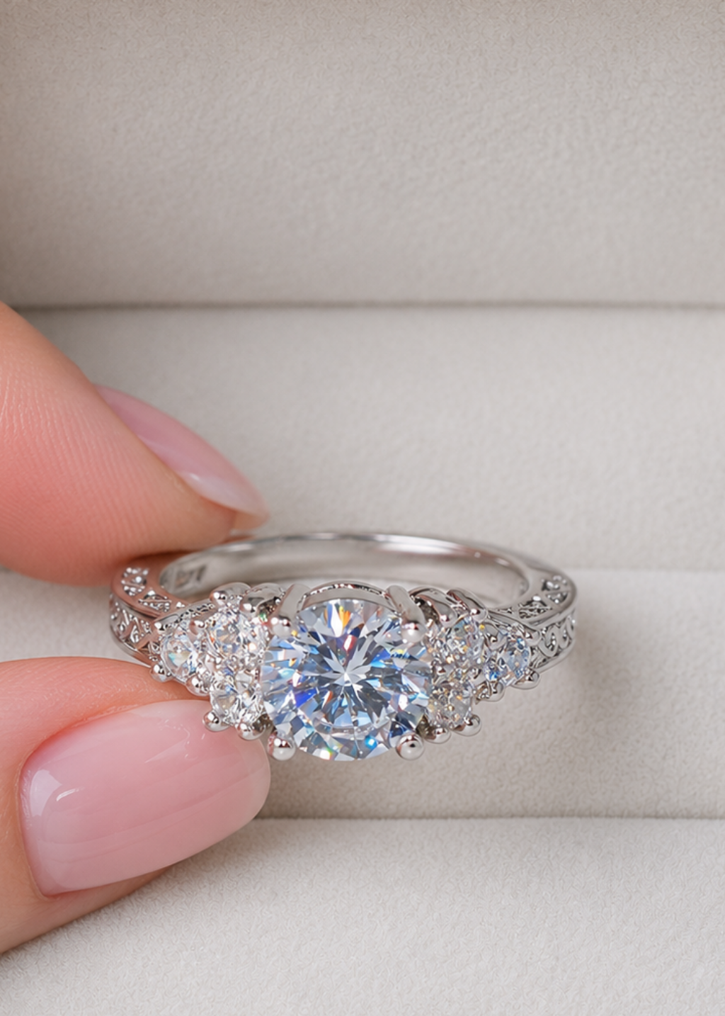 Classic Sparkling Women’s Women’s Ring