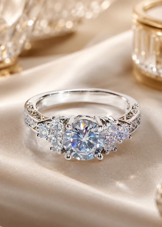 Classic Sparkling Women’s Women’s Ring