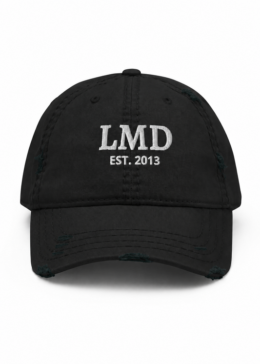Lamond-G Distressed Black Cap