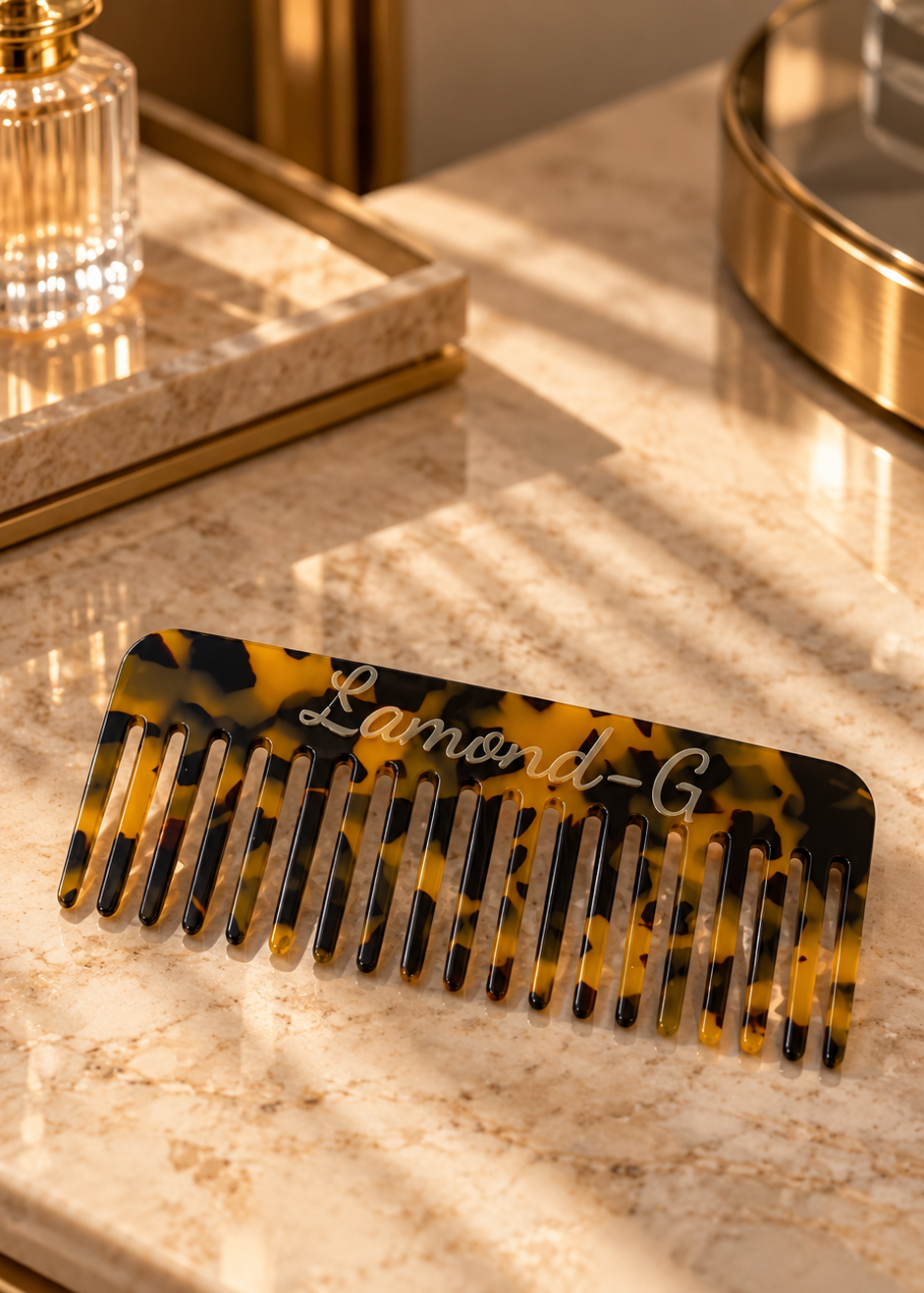 Lamond-G Tortoiseshell Style Comb